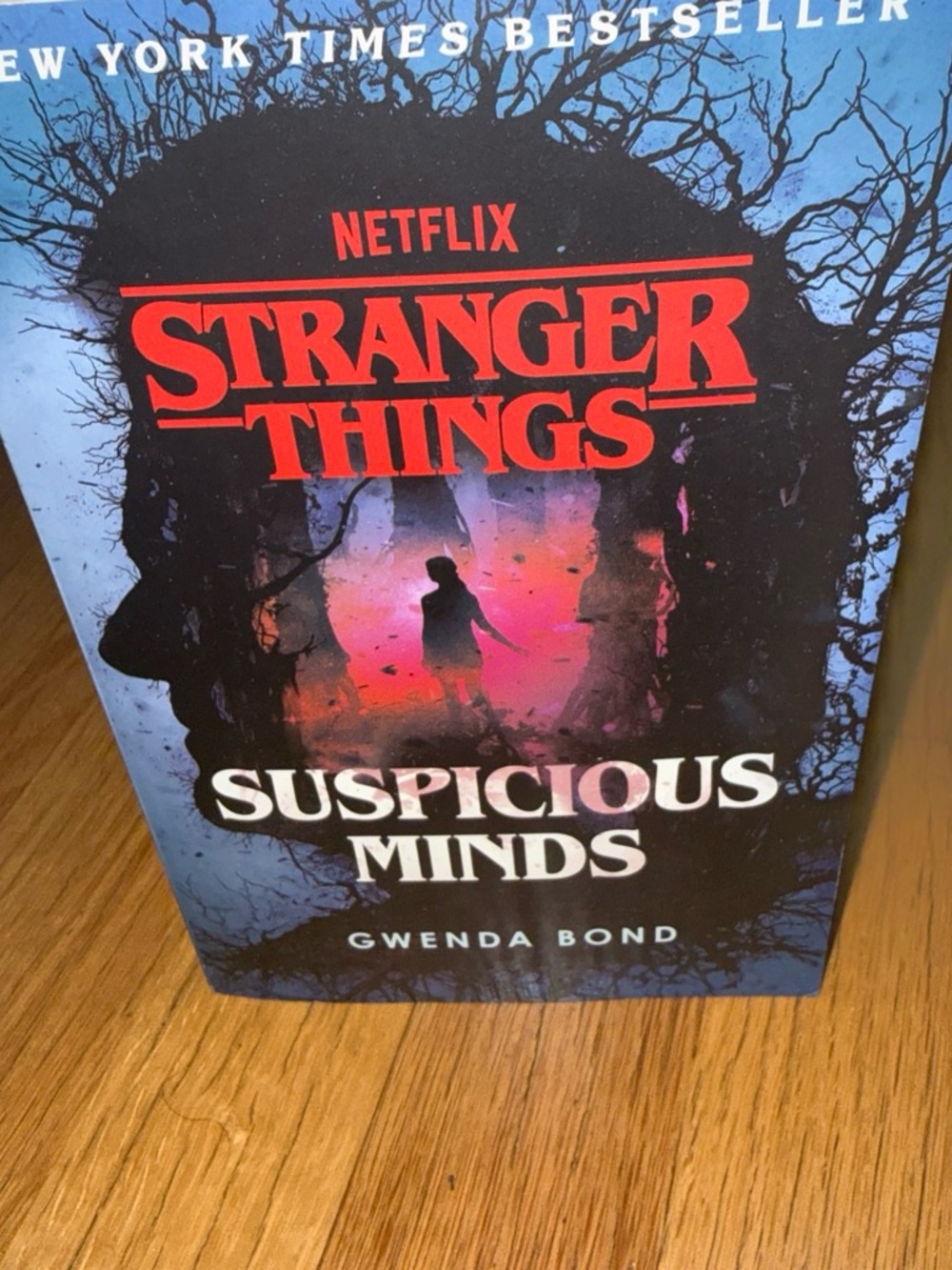 Netflix Stranger Things - Red, Blue, Black Cover
